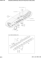 UNDERCARRIAGE MOUNTING(HIGH WALKER)