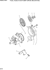 FUEL INJECTION PUMP DRIVE MOUNTING