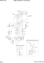 MAIN CONTROL VALVE(2/5, -#0164)
