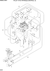 PILOT HYD PIPING(CONTROL 3)