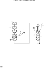 CONNECTING ROD AND PISTON