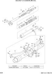 BUCKET CYLINDER(-#0133)