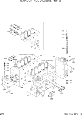 MAIN CONTROL VALVE(1/5, -#0119)