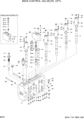 MAIN CONTROL VALVE(3/5, OPT)