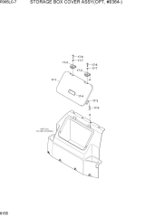 STORAGE BOX COVER ASSY(#0364-)