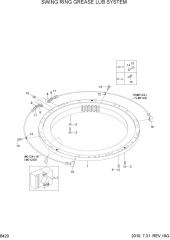 SWING RING GREASE LUB SYSTEM
