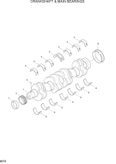 CRANKSHAFT & MAIN BEARINGS