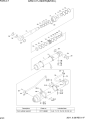ARM CYLINDER(#2530-)