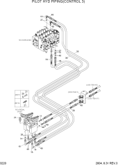 PILOT HYD PIPING(CONTROL 3)