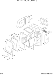 CAB ASSY(3/6, OPT, #1111-)