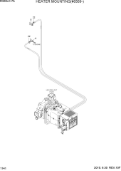 HEATER MOUNTING(#0569-)