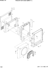 RADIATOR ASSY(#0617-)