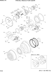 TRAVEL REDUCTION GEAR