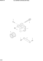 ALTERNATOR MOUNTING