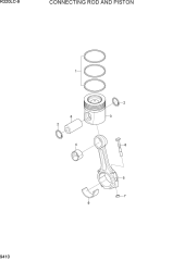 CONNECTING ROD AND PISTON