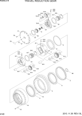 TRAVEL REDUCTION GEAR