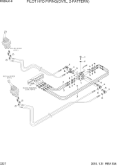 PILOT HYD PIPING(CNTL, 2-PATTERN)