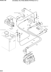 DOUBLE ACTING MAIN PIPING KIT 2