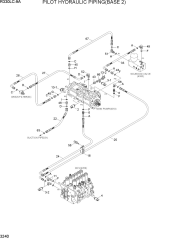 PILOT HYDRAULIC PIPING(BASE 2)