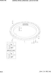 SWING RING GREASE LUB SYSTEM