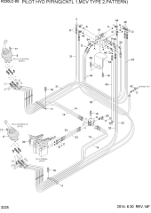 PILOT HYD PIPING(CNTL 1, MCV T2,PATTERN)