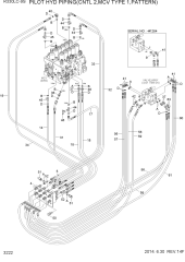 PILOT HYD PIPING(CNTL 2, MCV T1,PATTERN)