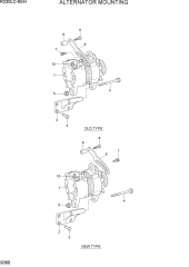 ALTERNATOR MOUNTING