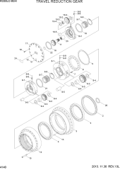 TRAVEL REDUCTION GEAR
