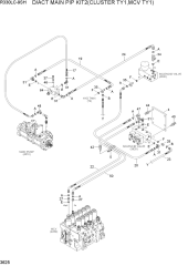 D/ACT MAIN PIP KIT2(CLUSTER TY1,MCV TY1)