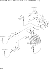 S/ACT MAIN PIP KIT2(CLUSTER TY2,MCV TY1)