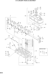 CYLINDER HEAD & BONNET