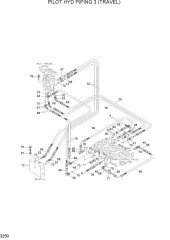 PILOT HYD PIPING 3 (TRAVEL)