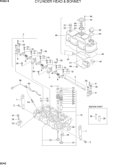 CYLINDER HEAD & BONNET