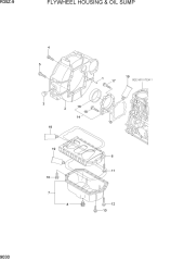 FLYWHEEL HOUSING & OIL SUMP