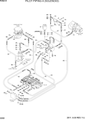 PILOT HYD PIPING 4(SOLENOID)