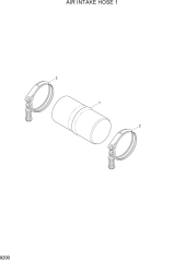 AIR INTAKE HOSE 1
