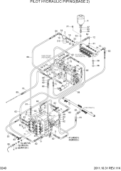 PILOT HYDRAULIC PIPING(BASE 2)