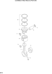CONNECTING ROD AND PISTON