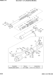 BUCKET CYLINDER(-#0385)