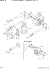 UPPER HYDRAULIC PIPING(ATTACH)