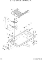 BOTTOM PLATE MOUNTING(-#0116)