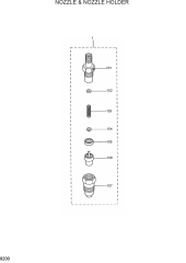 NOZZLE & NOZZLE HOLDER
