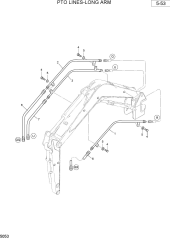 PTO LINES-LONG ARM