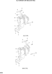 ALTERNATOR MOUNTING