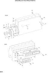 ENGINE ATTACHING PARTS