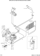AIRCON & HEATER MOUNTING-CABIN