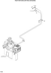 HEATER MOUNTING-ENGINE