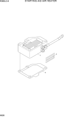 STARTING AID AIR HEATER