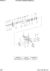 FAN MOTOR(#0104-#0512)