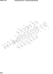 CRANKSHAFT & MAIN BEARING